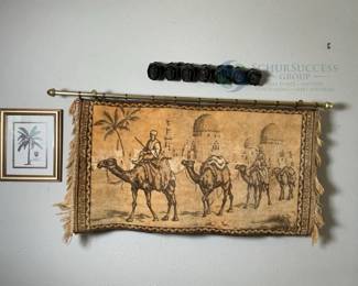 Middle Eastern Scene Tapestry & More