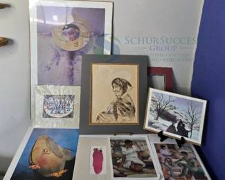 Native American Art Prints and Lithographs