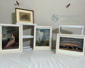 Framed Art Prints Collection, Includes Monet "Woman with a Parasol"