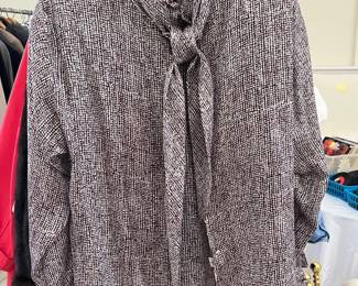St. John silk blouse, size 6