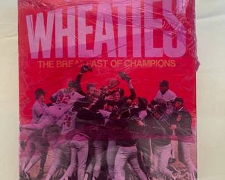1987 Minnesota Twins World Champions Wheaties Box (Unopened)