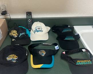 Jacksonville Jaguar hats & Visors