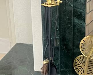 Brass Fireplace Tools