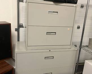 Large filing cabinets