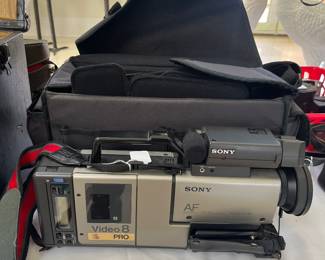 Sony Video Pro w case