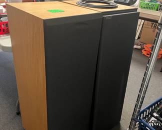 Tall floor speakers
