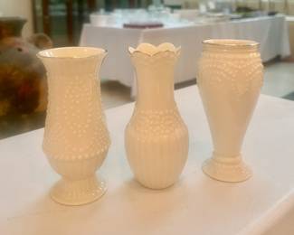 5" Lenox vases