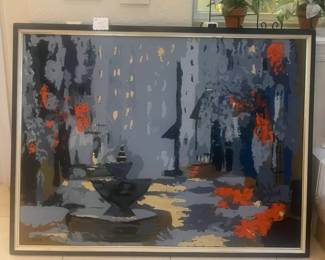 Original artwork signed, Carlo