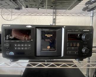 Sony Mega Storage 400 CD Player
