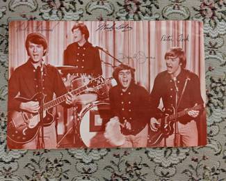 Vintage 1960s The Monkees Official Fan Club Postcard