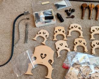 Parts to repair violins, cellos and Bass