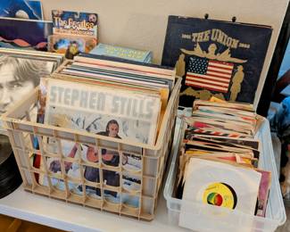 45s and LPs