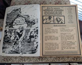 1975 Savage Sword of Conan #9 – Boris Vallejo cover & King Kull story.