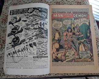 1975 Marvel Bronze Age Conan #51 – ‘UNOS’ the Man-Witch – Roy Thomas & Buscema!