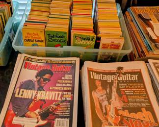 Tons of small format comics like Beetle Bailey, Peanuts, Doonesbury, BC, Hagar, Andy Cap, MAD, and others