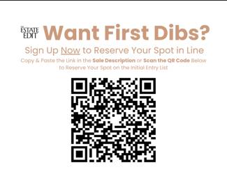 No need to wait in line! https://pickerty.com/sale-registration/4a38be80-7b9a-4ca3-8450-08df344c9801