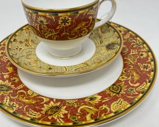Wedgwood Persia tea cup trio