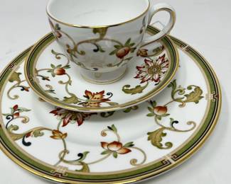 Wedgewood Oberon tea cup trio