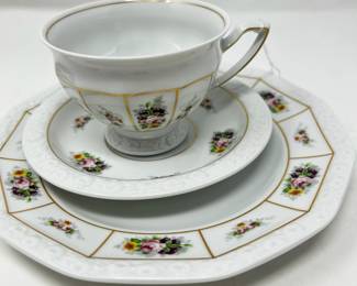 Rosenthal Maria Poesie tea cup trio