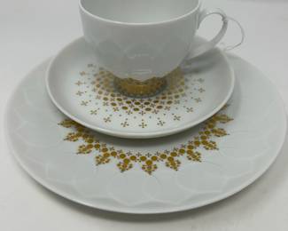 Rosenthal Lotus teac cup trio