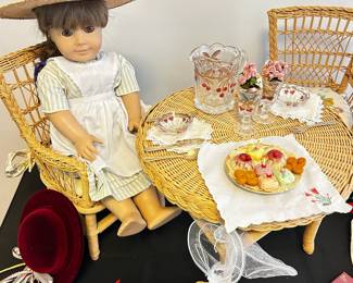 Pleasant Company signed Samantha doll and lots of accesories