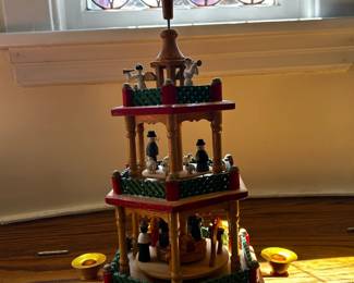 Three tiered Christmas Pyramid