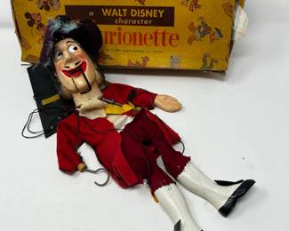 Walt Disney Captain Hook marionette