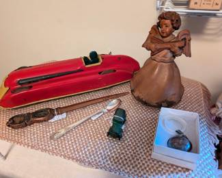 Antique and vintage treasures.