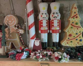 Christmas blow molds