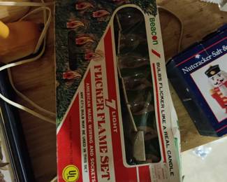 vintage Christmas lights
