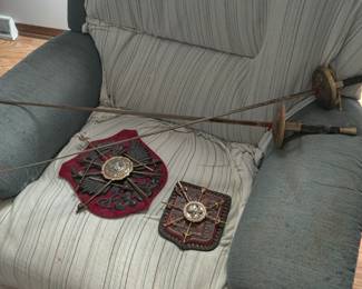 coat of arms and swords