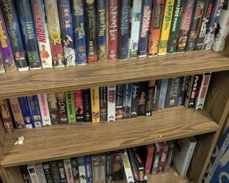 VHS tapes still in the wrapping
