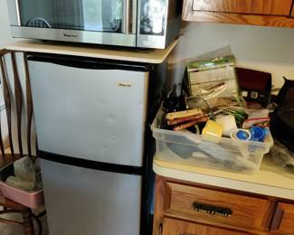 mini fridge and freezer