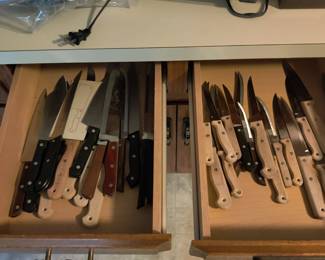 kitchen knives
