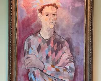 Antique original watercolor