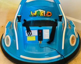 Electric bumper ride on car
