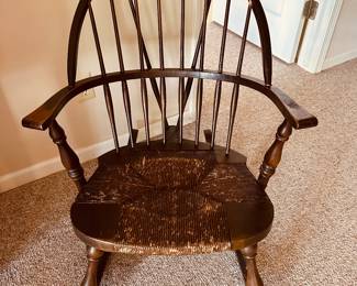Windsor back rocking chair