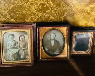 Antique tin types