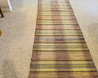 2 rag rug runners