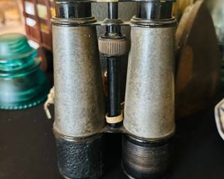 Antique chevalier opticien Paris field military binoculars