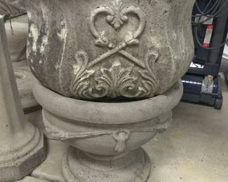 Cement planters