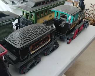 Jim Bean Collectable car and train bottles