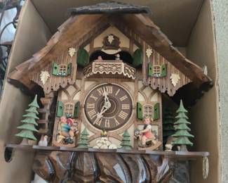 Vintage German clock