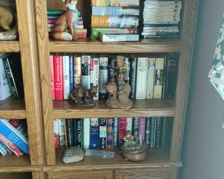 books and foxes