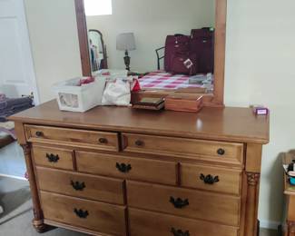 Beautiful hardwood dresser