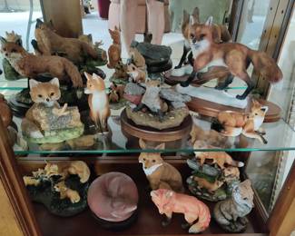 fox themed collectables
