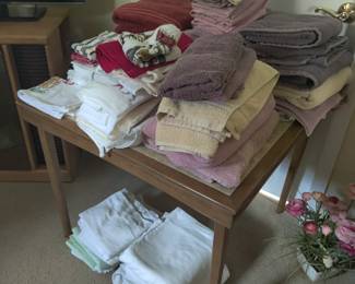 Bath towels, hand towels, rags