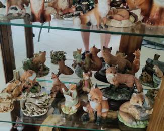 fox themed collectables