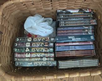 Cd's, DVD, VHS