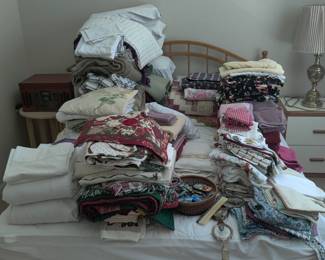 linens and towels